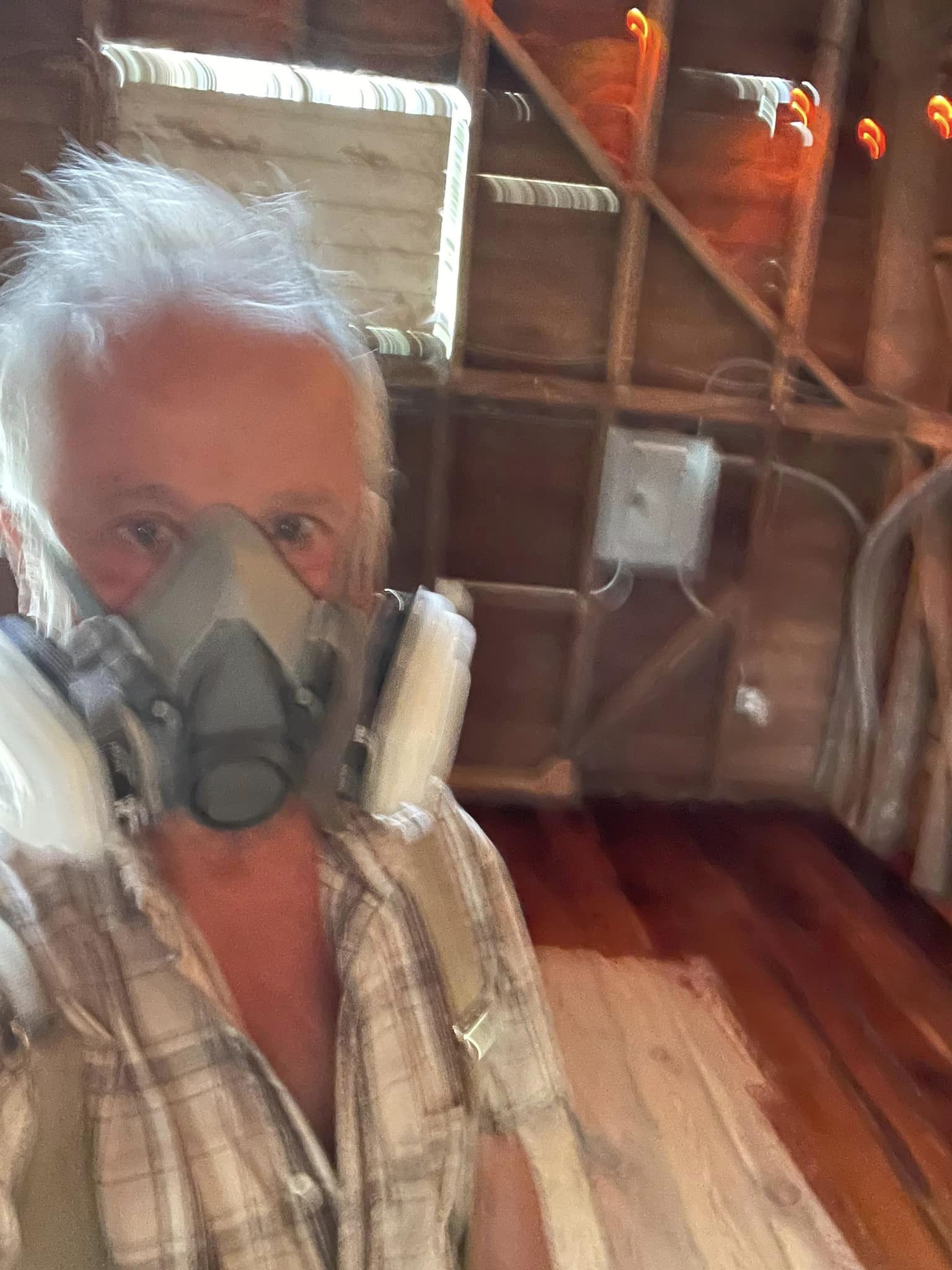 Joe with mask
